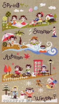 【希少図案】クロスステッチ15種Midsummer Night Designs 希少図案】クロスステッチ15種Midsummer Night Designs