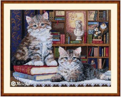Cat・猫のキット | クロスステッチキットと刺繍材料が揃うお店・クロスステッチ館
