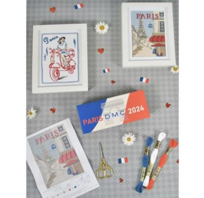 パリのアルファベットのクロスステッチ他　全13冊 パリのアルファベットのクロスステッチ他 全13冊
