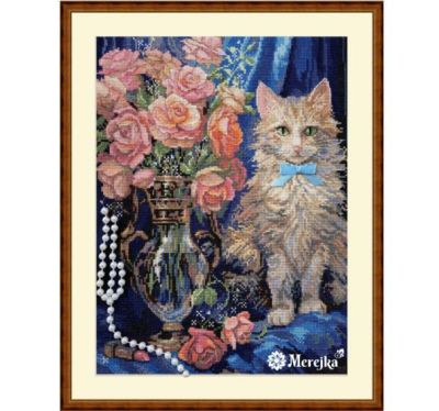 フレメクロスステッチ完成品　窓辺の猫 完成品】×3 ハリネズミ 猫 鹿とツリー クロスステッチ - メルカリ